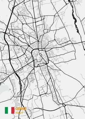 Udine maps art