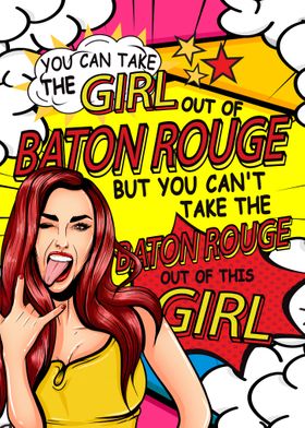 Comic Girl Baton Rouge