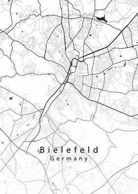 Bielefeld City Map