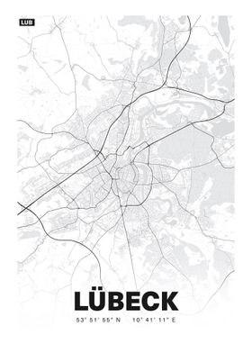 Stadtplan Luebeck