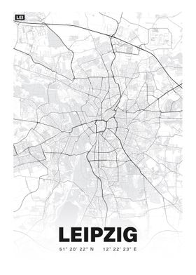 Stadtplan Leipzig