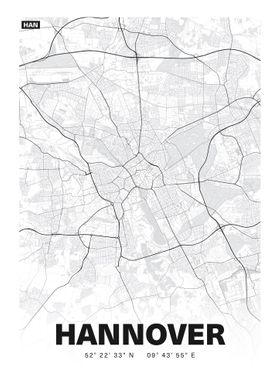 Stadtplan Hannover