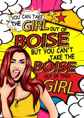 Comic Girl Boise