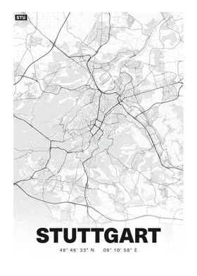 Stadtplan Stuttgart