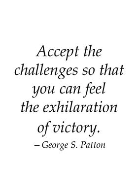 Accept The Challenges