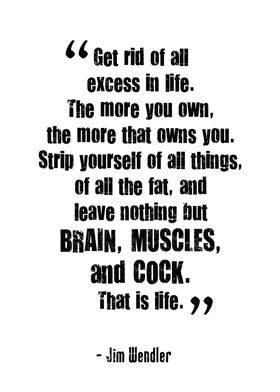 Get Rid Of All Excess