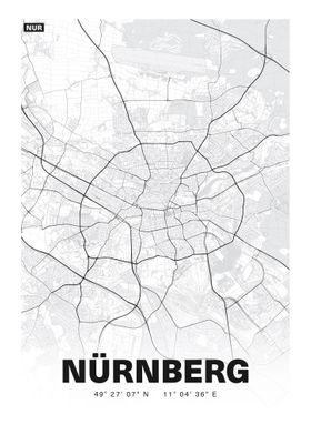 Stadtplan Nuernberg