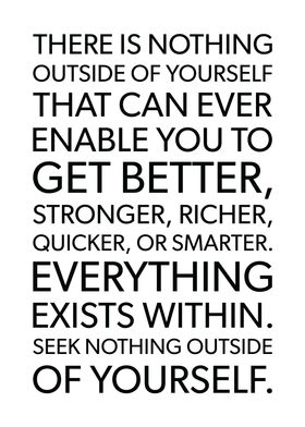 Everything Exists Within