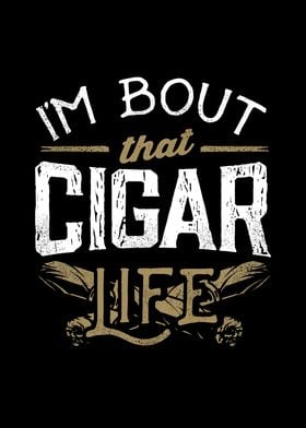 Funny Cigar Lover Graphic