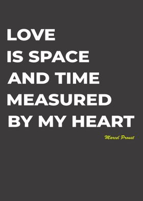 LOVE IS SPACE