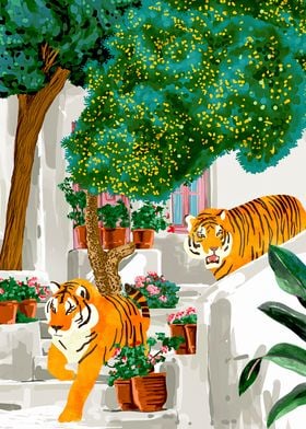 Tigers in Greece