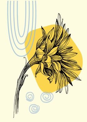 Nordic sunflower minimal