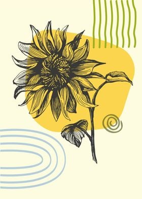 Sunflower art