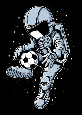 ASTRONAUT SOCCER PLAYER