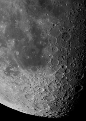Clavius Tycho Moon craters