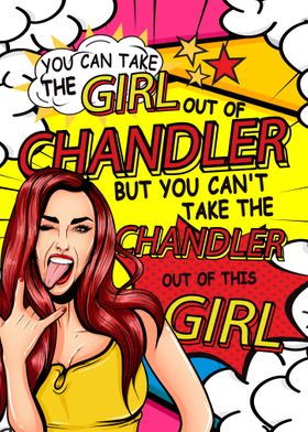 Comic Girl Chandler