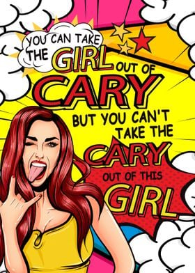 Comic Girl Cary