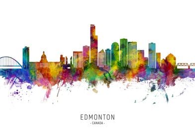 Edmonton Skyline Canada