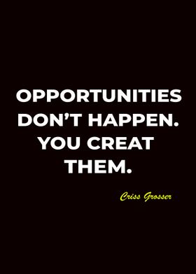 OPPORTUNITIES