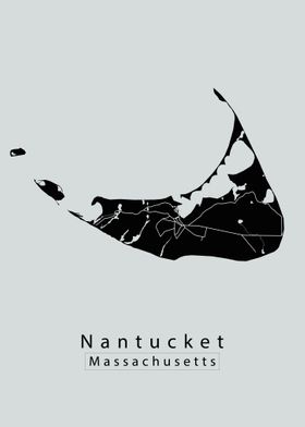 Nantucket Island Map