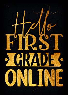 Hello first grade online