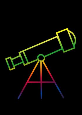 emblem telescope icon