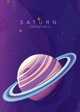 Saturn illustration