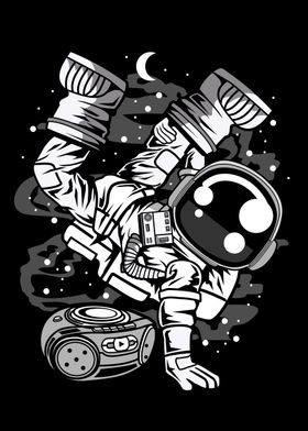 Astronaut Breakdance