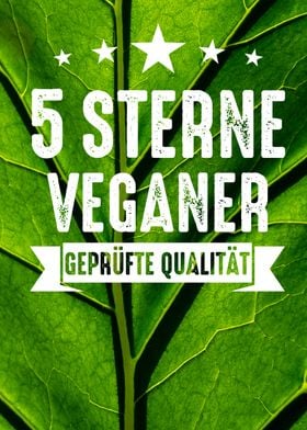 5 Sterne Vegan