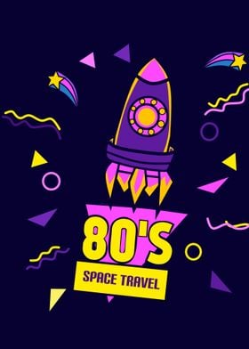 Rocket 80s retrowave