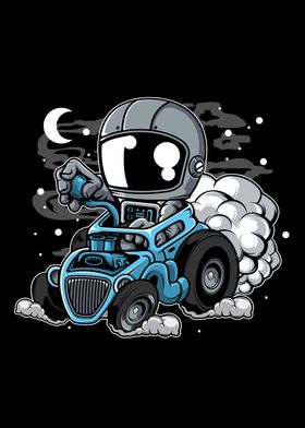 Astronaut Hot Rod