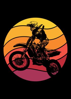 Motocross Retro Vintage