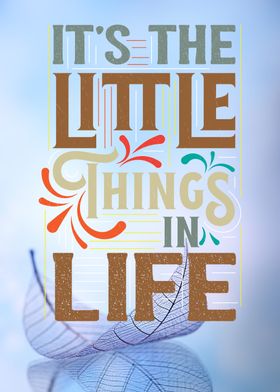 Little Things in Life