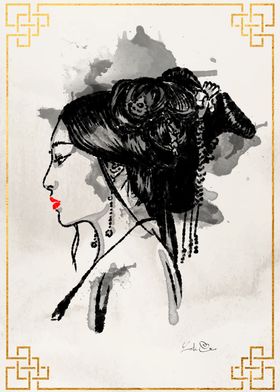 Geisha portrait 06