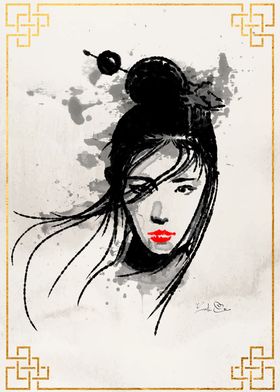 Geisha portrait 02