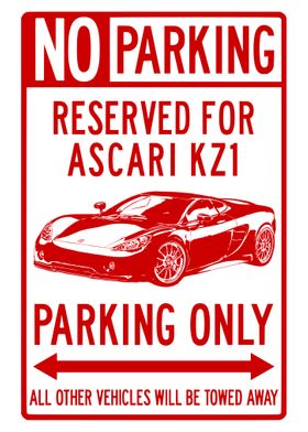 Ascari KZ1 Parking Only