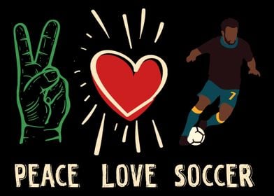 Funny Soccer Player Love