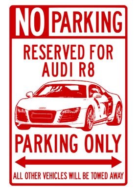 Audi R8 Parking