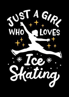 Ice Skating Figure Skater