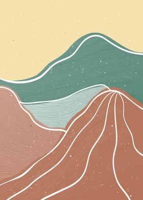 MID CENTURY MOUNTAIN