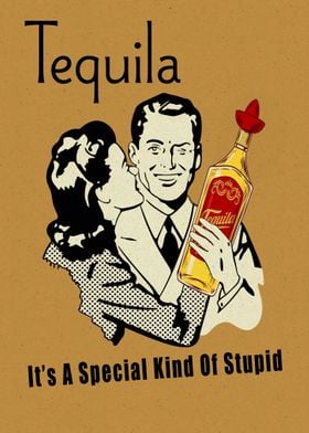 hylde Smidighed kreativ Tequila' Poster by Karin Studio | Displate