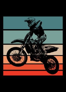 Motocross Retro Vintage