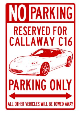 Callaway C16 Parking