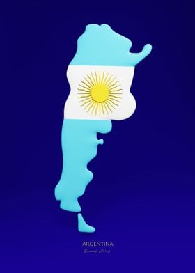 Argentina Buenos Aires Map