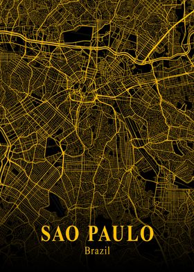 SAO PAULO GOLD CITY MAP