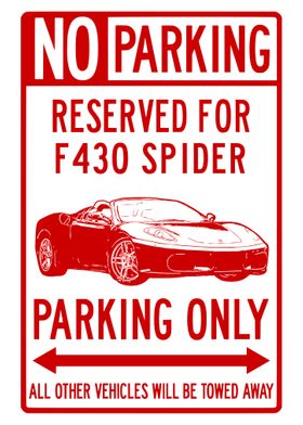 Ferrari F430 Spider Parkin