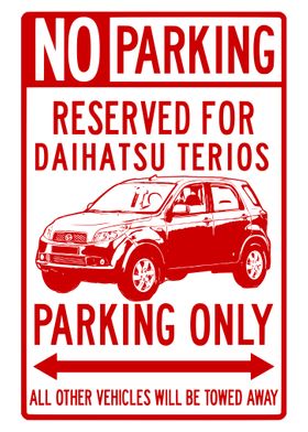 Daihatsu Terios Parking