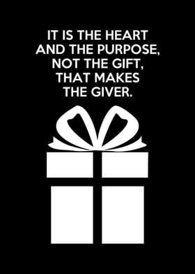 What Makes a Giver