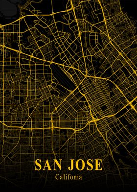 SAN JOSE GOLD CITY MAP