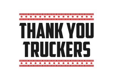 Thank You Canada Truckers 